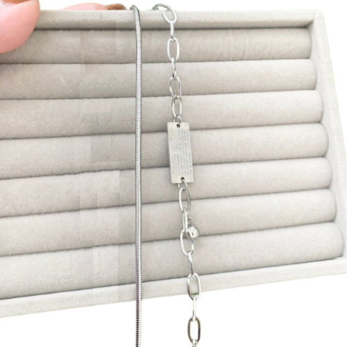 Pulseira Aço Inox Placa Pai Nosso